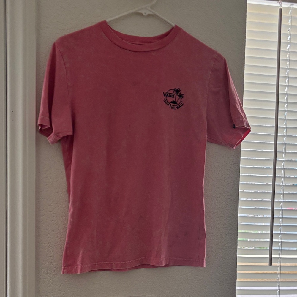 Pink vans shirt for kids